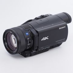 SONY ソニー ビデオカメラ FDR-AX100 4K 光学12倍 ブラック Handycam FDR-AX100 BC #9510