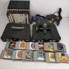 【中古現状品】Nintendo64本体 ソフト26本まとめ売り ○YR-52147○