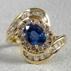 2025年最新】18金リング サファイアの人気アイテム - メルカリ