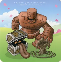 【中古】コースター ゴーレム＆ひとくいばこ＆マドハンド コースター 「ドラゴンクエストモンスターズ3 魔族の王子とエルフの旅×SQUARE ENIX CAFE」 対象ドリンクメニュー注文特典