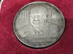 ウィンストンチャーチル記念メダルイギリス製