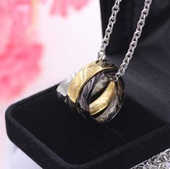 新品 トリプル ネックレス☆プレゼントにも ネックレス 男女兼用