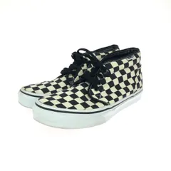 VANS バンズ スニーカー/ハイカット/チェック柄 表記サイズ:7     ブラック/ホワイト レディース / 240002231355