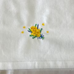 刺繍入り　今治アウトレットバスタオル