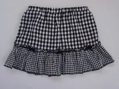 ミキハウス miki house mikihouse アウトレット 子供服 女の子 M 約 100cm 110cm スカート ギンガム チェック 黒 春 夏 ★3 ボトムス ガールズ 女児 キッズ プチプラ 【中古】 ユーズド こども