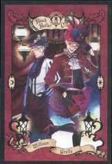 [중고] 엽서 [단품] 윌리엄 & 그렐 엽서 [Blu-ray 검은 집사 Book of Circus 1 완전 생산 한정판] 애니메이트 구입 특전