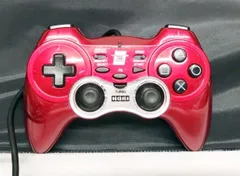 T【HY】【中古】【動作品】HORI ホリ プレイステーション3 PS3 PC コントローラー HORIPAD3 TURBO レッド[送料無料(一部地域を除く)]HY002