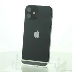 〔中古品〕 iPhone12 mini 64GB ブラック MGA03J／A SIMフリー【262】
