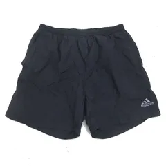 H■90s■アディダス/adidas ナイロンショーツ ショートパンツ【L】黒/MENS■106【中古】