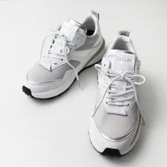 2022AW REPLAY リプレイ  ATHENA ライトレースアップスニーカー 39/シルバー ホワイト 24.5cm【2400013130004】のサムネイル