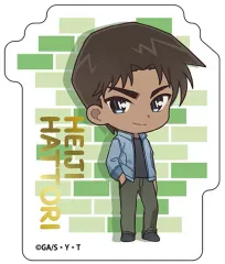 【中古】食玩 ステッカー・シール 服部平次 A 「名探偵コナン ダイカットクリアステッカーガム」