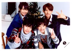 SnowMan/なにわ男子 16年X'MAS SHOW 大西/長尾/道枝/向井 公式写真*1枚