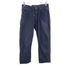 ジョンブル 日本製 クロップドパンツ S ネイビー Johnbull メンズ 古着 【240310】のサムネイル