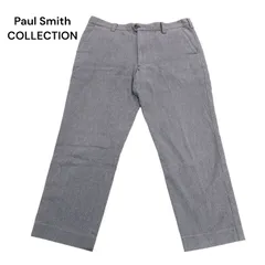 Paul Smith COLLECTION ポールスミス コレクション 通年 織柄★ スラックス パンツ Sz.86　メンズ グレー 日本製