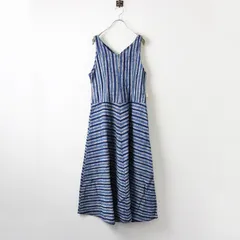 うさとの服うさと手織チュニックワンピースコットン藍手紡ぎ