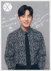 【中古】コレクションカード(男性) EXO/スホ(SUHO)/印刷サイン入り/「EXO PLANET #5 -EXplOration- in JAPAN」ファンクラブ会員限定抽選会特典トレカ