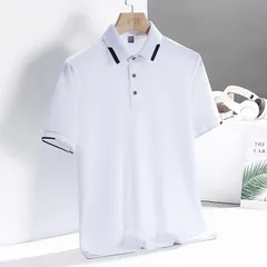 ポロシャツ メンズ トップス 半袖 ビジネス スポーツ ゴルフ ゴルフウェア 通気性 涼しい シンプル カジュアル おしゃれ 吸汗速乾 軽い 夏服 薄手 通学 通勤 i9Q2114 i9Q2114