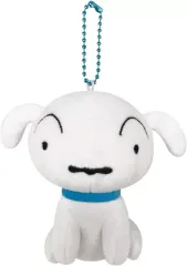【新品】ぬいぐるみマスコット・ぬいぐるみバッジ シロ シロしっぽブルブルマスコット 「クレヨンしんちゃん」