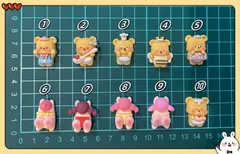 【一つ25円】新品未利用　 デコパーツ ホイップデコ 硬貨ケースデコ アクセサリー ハンドメイド カボション ゆめかわ まとめ売り