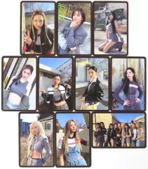 【中古】キャラカード TWICE フォトカード10枚セット(ブラウン) 「CD READY TO BE(BE ver.)」 予約特典