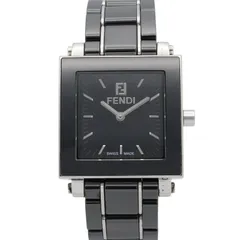 【希少】FENDI フェンディ 腕時計 6500G クアドロセラミック 希少】FENDI フェンディ 腕時計 6500G クアドロセラミック
