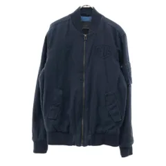 デウスエクスマキナ 刺繍 中綿ジャケット S ネイビー Deus Ex Machina メンズ