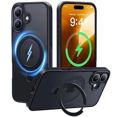 【新品】 【9年の匠心開発！4つの機能を一度に実現】CASEKOO for iPhone 17 ケース 米軍MIL規格 横縦両立 カメラモジュール強化保護 指紋防止 マット仕上げ 最大25W急速充電対応 MagSafe対応 黄変防止 半透明 ストラップホー 0