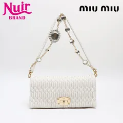 2025年最新】miumiu バッグ 白の人気アイテム - メルカリ