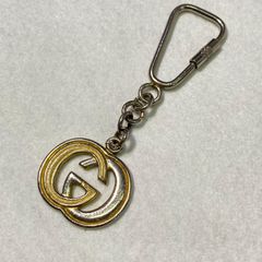 ヴィンテージ GUCCI グッチ インターロッキング GG キーホルダー