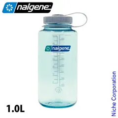 【新品】 ナルゲン 広口1.0L トライタン リニュー (91635) (シーフォーム)