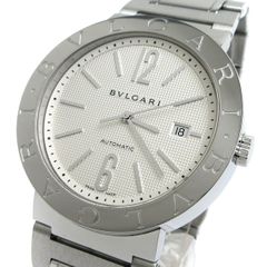 ブルガリ ブルガリブルガリ オートマチック メンズ シルバー BB42SS BVLGARI BB42WSSD 自動巻き 箱 保証書