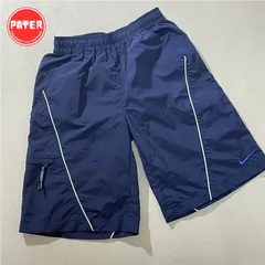 【160cm】90s old NIKE ナイキ　ナイロン　ショーツ　ハーフパンツ