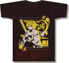 【中古】衣類 我妻善逸(G柄) ボトルTシャツ ブラック ユニセックス Mサイズ 「鬼滅の刃」