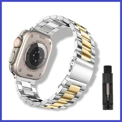 対応 交換バンド 2/Ultra/8/7/6/5/4/3/2/1/SE 45mm 44mm 44mm/Ultra 42mm 第2世代 41mm 45mm/SE 40mm 46mm/9 38mmあり 10 ビジネス風 ステンレス製 Series 交換ベルト Wa
