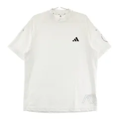 サイズ：XL ADIDAS GOLF アディダスゴルフ IN9059 2024年モデル モックネック 半袖Tシャツ  ホワイト系 [240101513375] ゴルフウェア メンズ ストスト