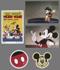 【中古】シール・ステッカー セットH ＜Mickey＞ 名シーン＆ダイカットステッカーセット 「一番くじ ディズニー ファンタジア 85th Anniversary Memories of＜Mickey＞」 H賞