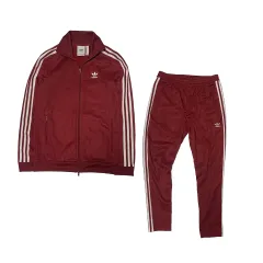 adidas(アディダス) ビルケンバウアー バーガンディー トラックトップス ジャージ パンツ セット