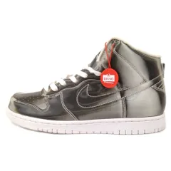 NIKE (ナイキ) ×CLOT DUNK HIGH SILVER FLIX DH4444-900 クロット ダンク シルバーフラックス ハイカットスニーカー シルバー US8.5/26.5cmのサムネイル