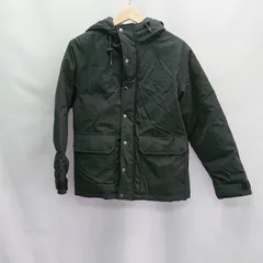 ■ CRAFT STANDARD BOUTIQUE　冬用 スタンドカラー 長袖 ダウンジャケット サイズM ブラック レディース E  【1405140046007】