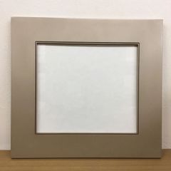 【色紙額　ブロンズ金】