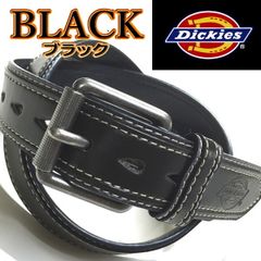 068 黒 ディッキーズ ベルト ローラーバックル ブラック
