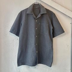 美品 桃太郎ジーンズ 出陣 M-35 ジェイル プリズナー ワーク シャツ 40