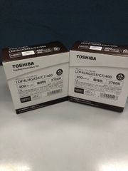 TOSHIBA  LEDユニットフラット　LDF4LHGX53/C7/400　2個セット