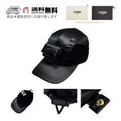 好評再入荷FENDI ズッカ　メッシュキャップ　FFロゴ　ベースボールキャップ　帽子 帽子