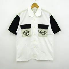 カステルバジャック 半袖シャツ トップス コットン 日本製 メンズ 2サイズ 白×黒 JC de CASTELBAJAC 【中古】のサムネイル