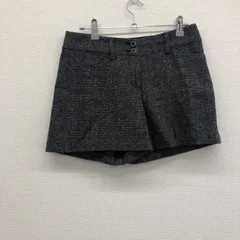 【NATURAL BEAUTY BASIC】ナチュラルビューティーベーシック　灰色系　M　ショートパンツ　無地　シンプル