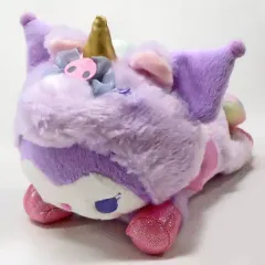 【中古】ぬいぐるみ クロミ 寝そべりぬいぐるみ ユニコーンパーティデザインシリーズ 「マイメロディ」