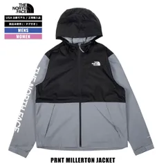 【SALE】S/M/L/新品 ノースフェイス ナイロンパーカー バックロゴ レディース メンズ グレー タグ付