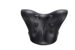 首 肩 首枕 癒し枕 頸椎 ストレートネック 肩こり マッサージ ストレッチ ネックピロー 肩甲骨 グッズ ストレッチャー ピンク ブラック パープル