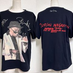 長渕剛 2017.9.5 大阪城ホール 誕生日デザインTシャツ ブラック - メルカリ